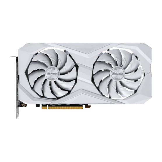 ASRock Radeon RX 6600 Challenger D 8GB GDDR6 White Edition - Image 3