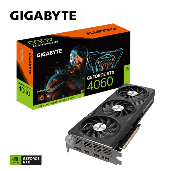 Gigabyte GeForce RTX 4060 GAMING OC 8G GV-N4060GAMING OC-8GD 8GB GDDR6 128-Bit PCIe 4.0 Desktop Graphics Card - Image 2