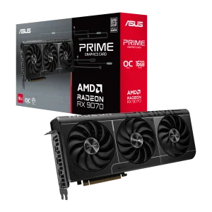 Asus Prime Radeon RX 9070 OC Edition 16GB GDDR6 Graphics Card