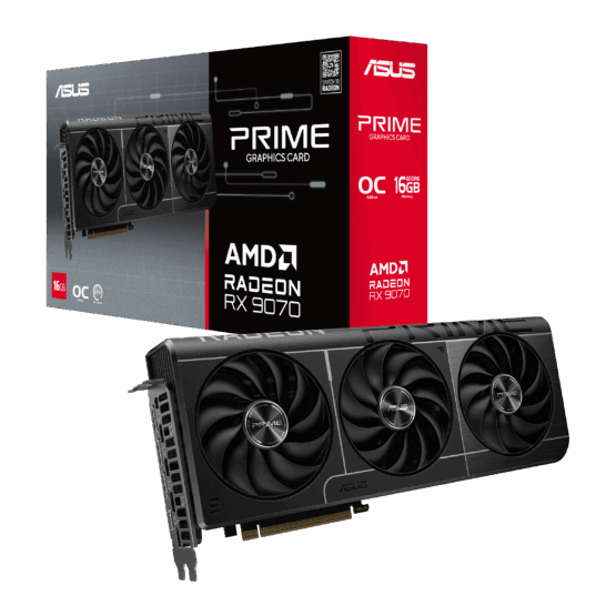 Asus Prime Radeon RX 9070 OC Edition 16GB GDDR6 Graphics Card
