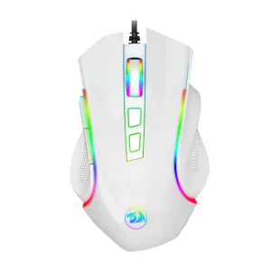 REDRAGON GRIFFIN 7200DPI Gaming Mouse - White