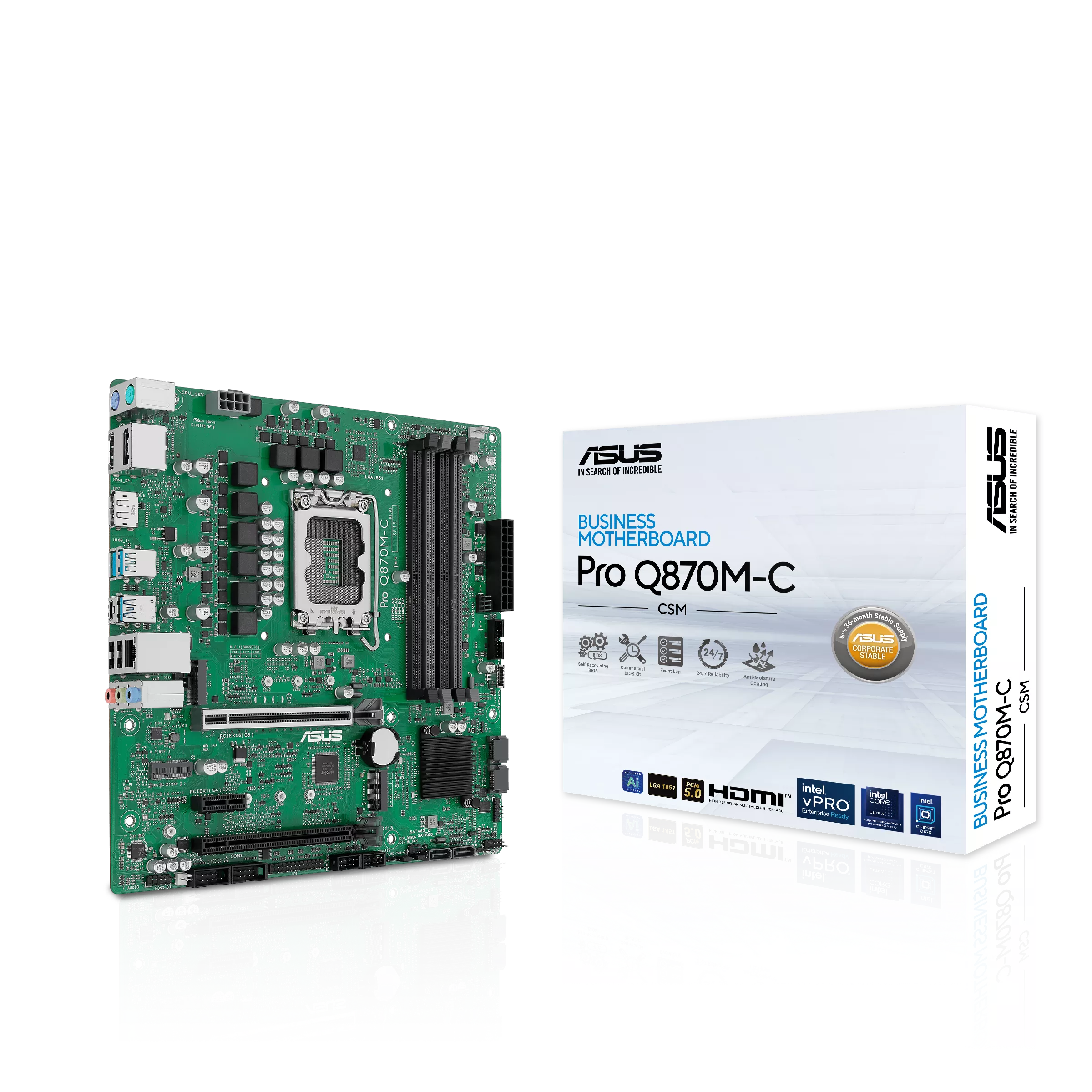 ASUS PRO Q870M-C-CSM | LGA 1851 | DDR5 - Image 5