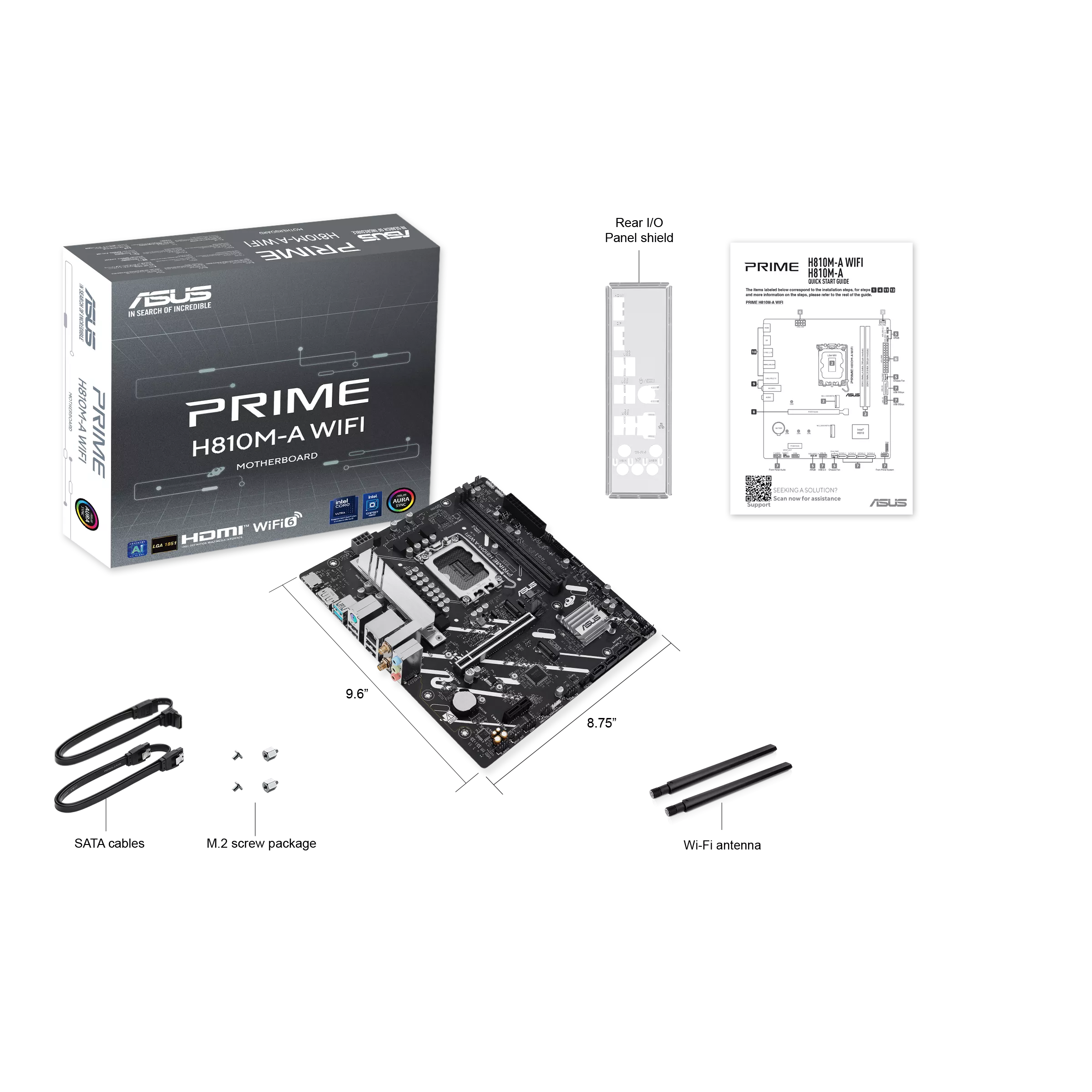 ASUS PRIME H810M-A WIFI | LGA 1851 | DDR5 - Image 7