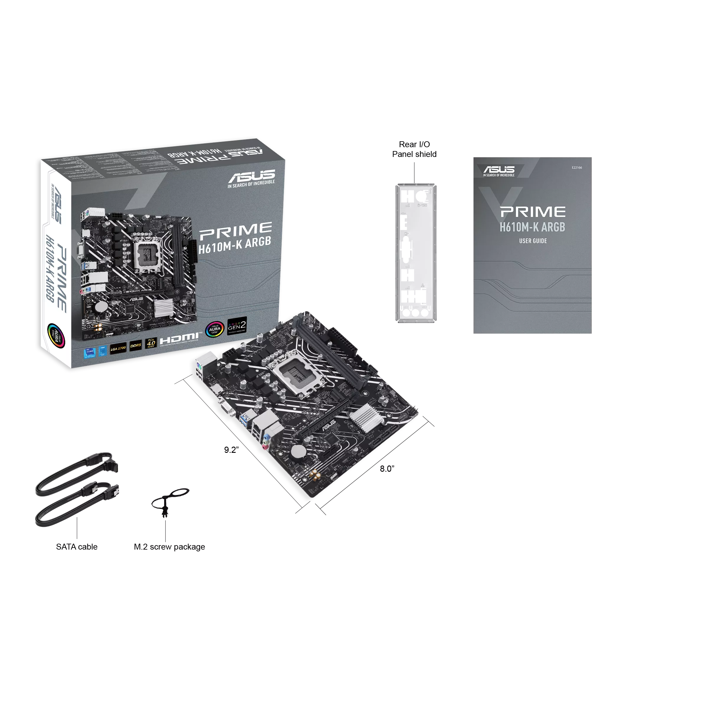 ASUS PRIME H610M-K ARGB | LGA 1700 | DDR5 - Image 7