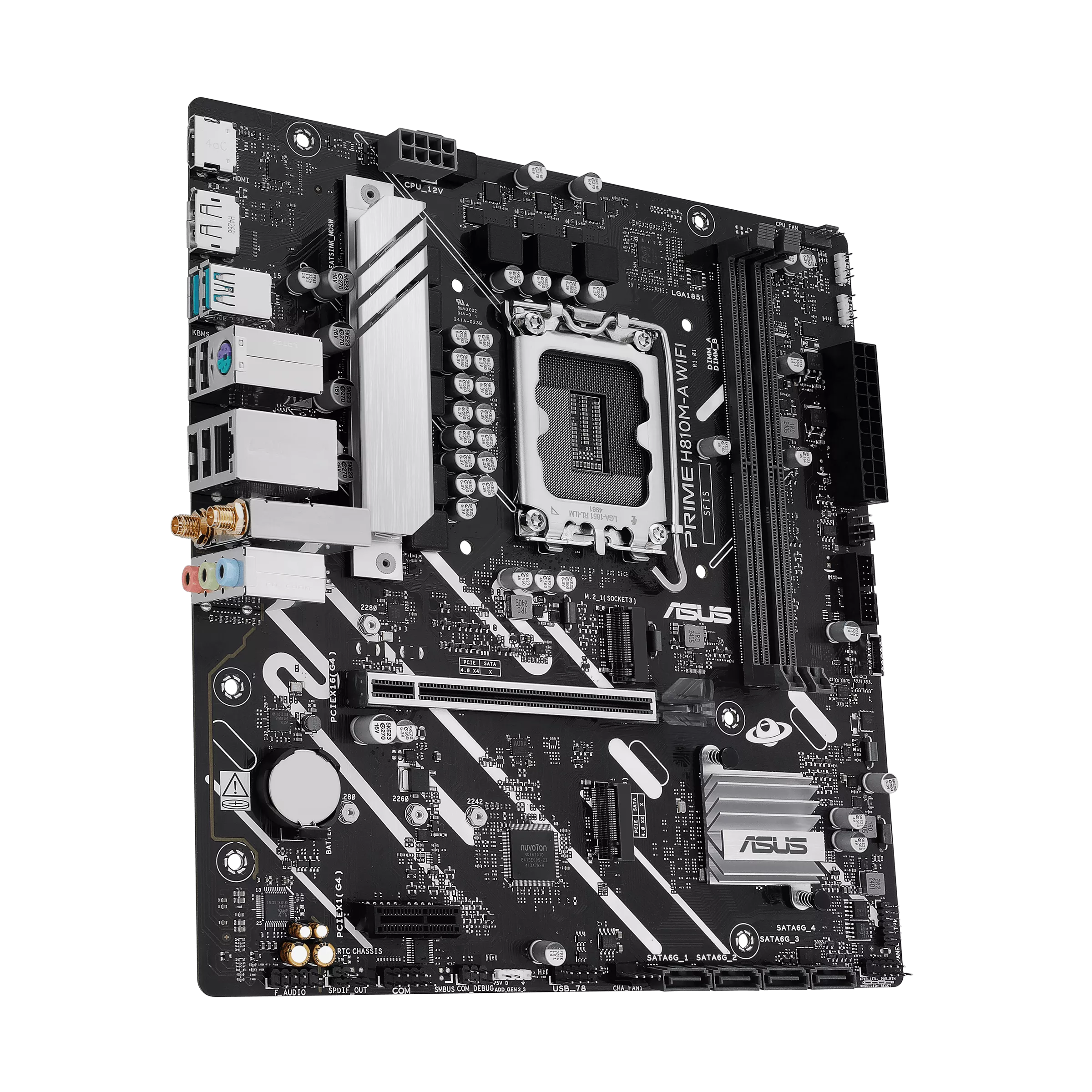 ASUS PRIME H810M-A WIFI | LGA 1851 | DDR5