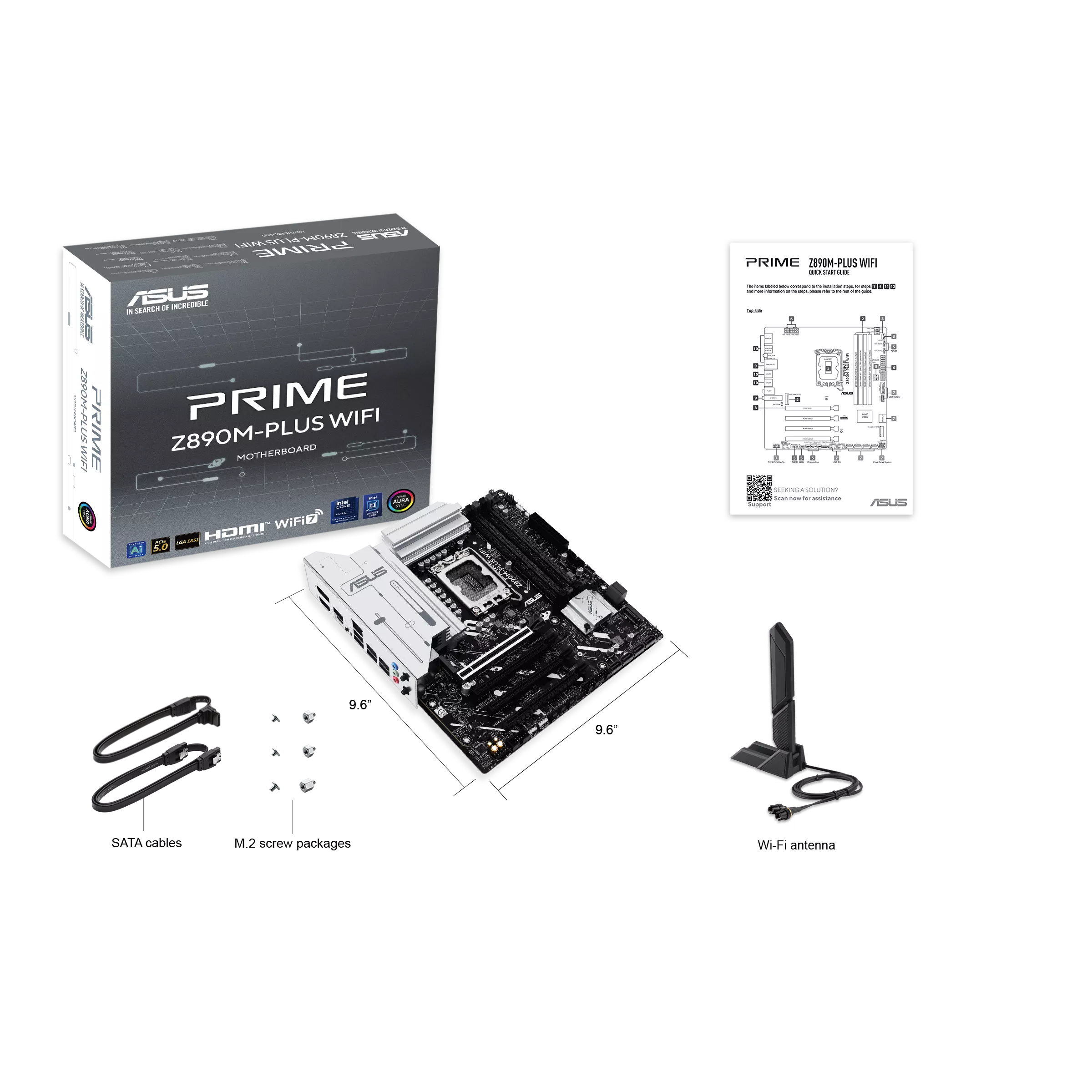 ASUS PRIME Z890M-PLUS WIFI | LGA 1851 | DDR5 - Image 3