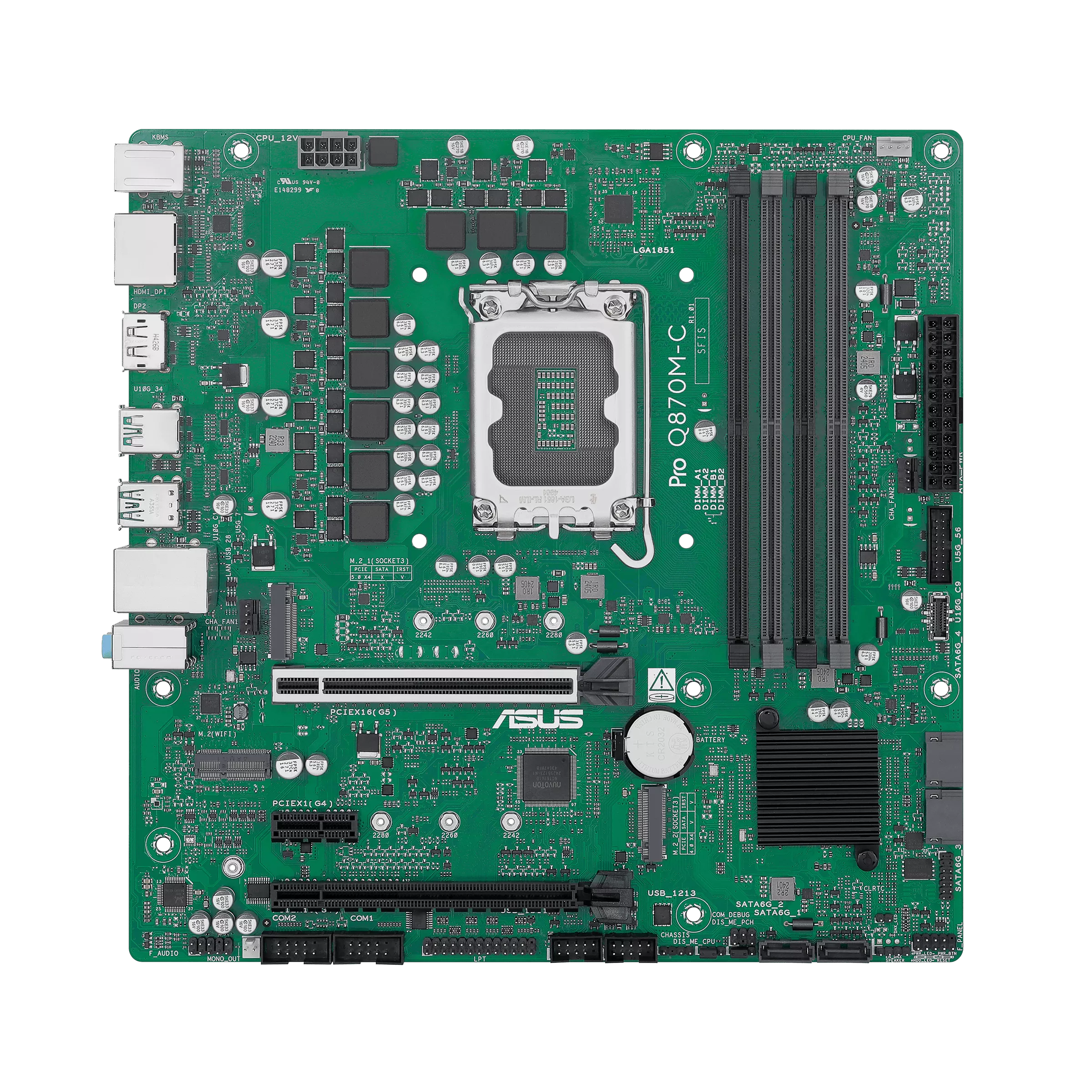 ASUS PRO Q870M-C-CSM | LGA 1851 | DDR5 - Image 2