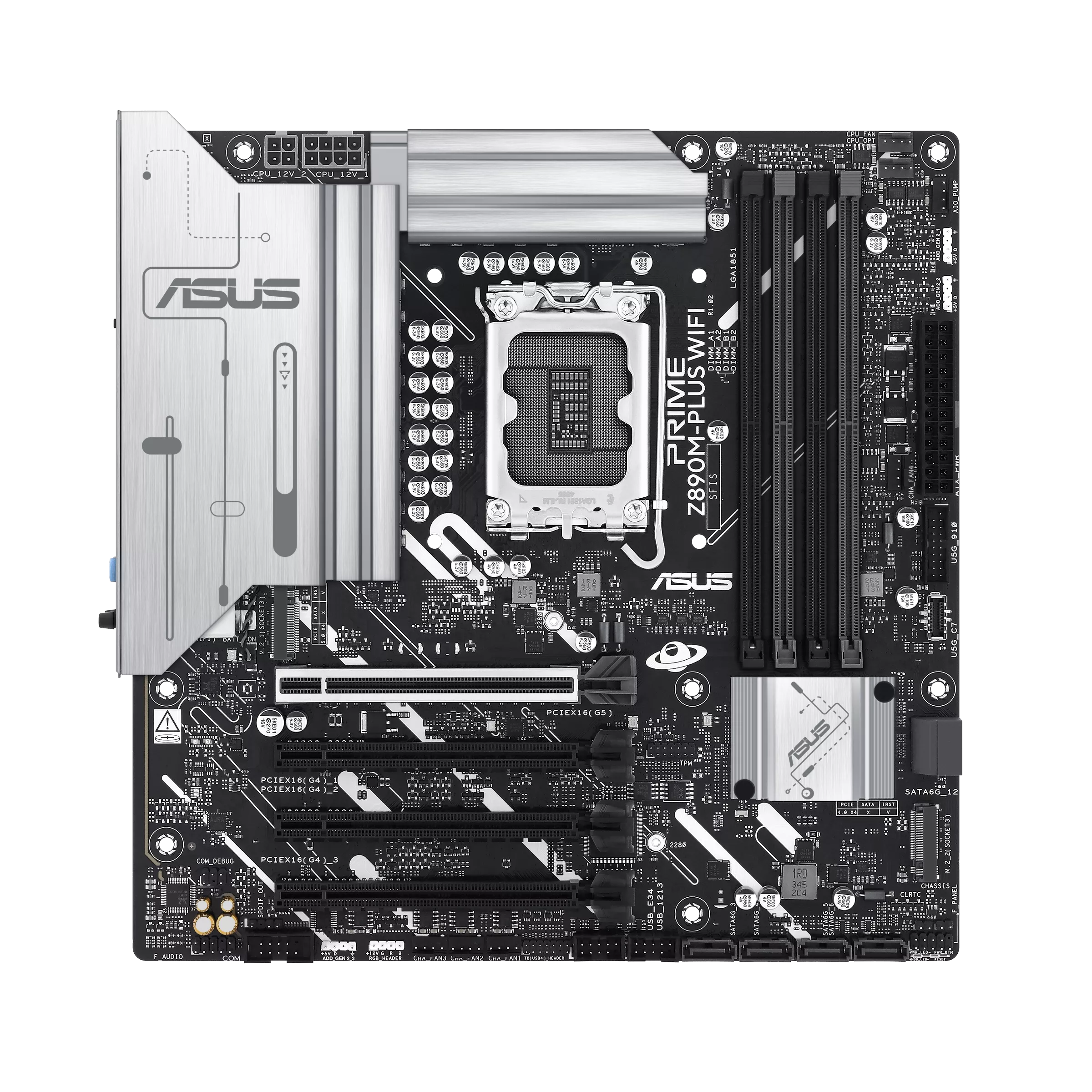 ASUS PRIME Z890M-PLUS WIFI | LGA 1851 | DDR5 - Image 2