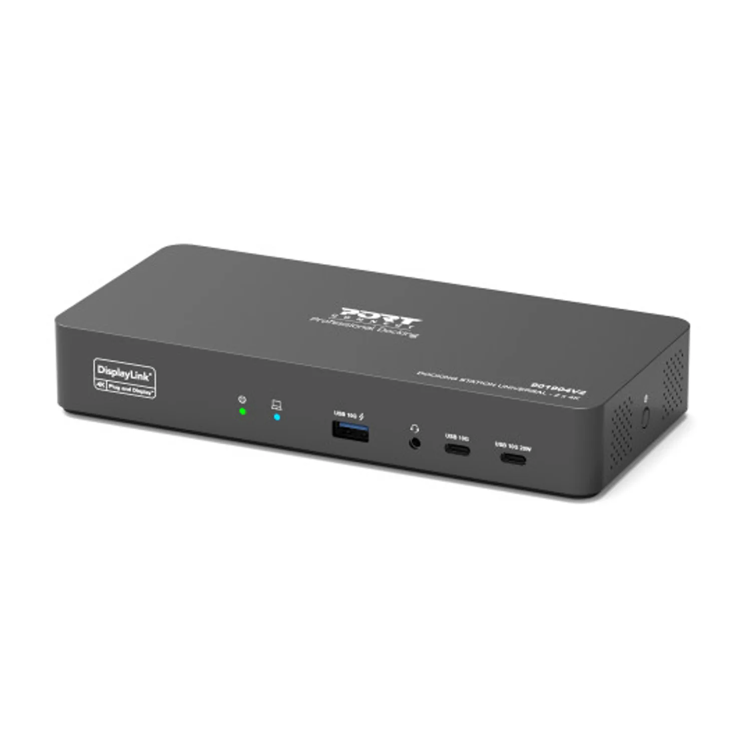 PORT2 x 4K USB-C desktop docking station 11 peripherals 96W - Image 9