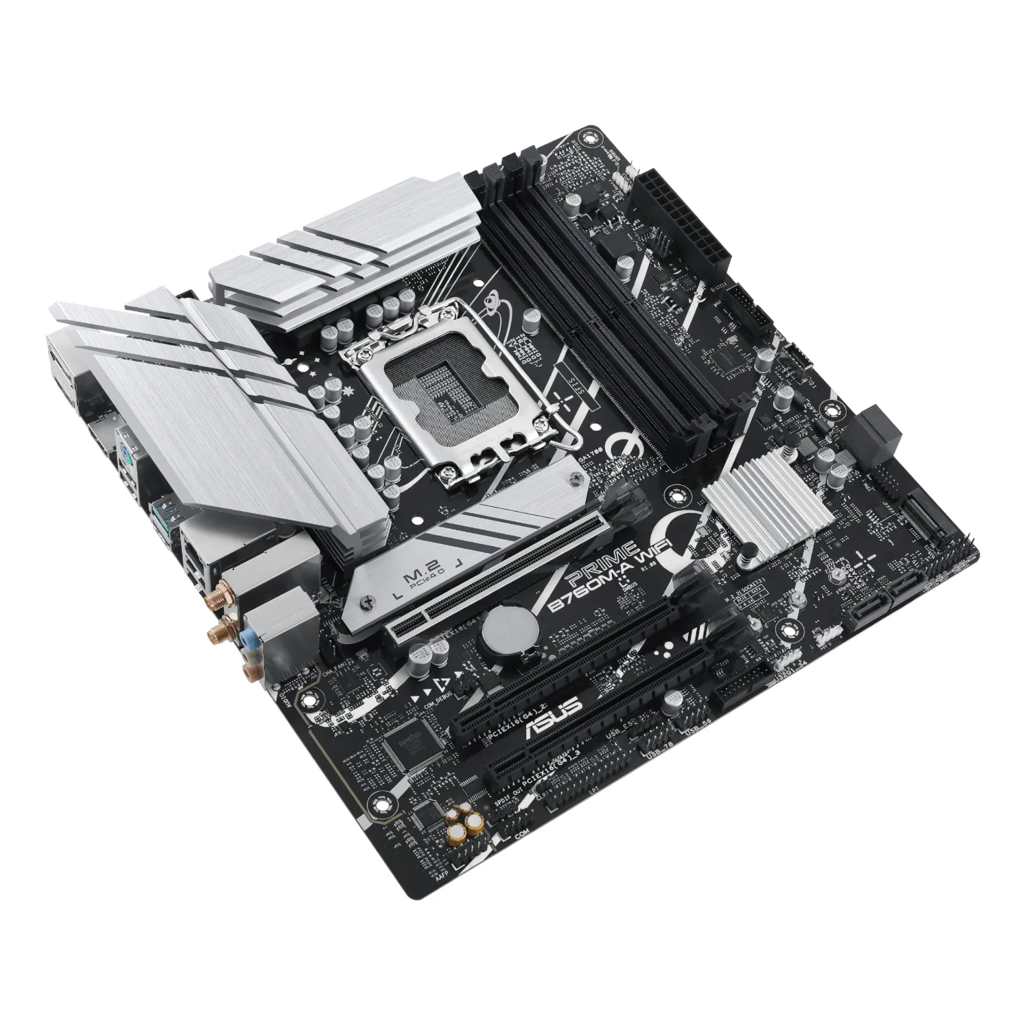 Asus PRIME B760M-A WIFI LGA1700 and Asus Prime LC 240 ARGB Liquid CPU Cooler Bundle - Image 3