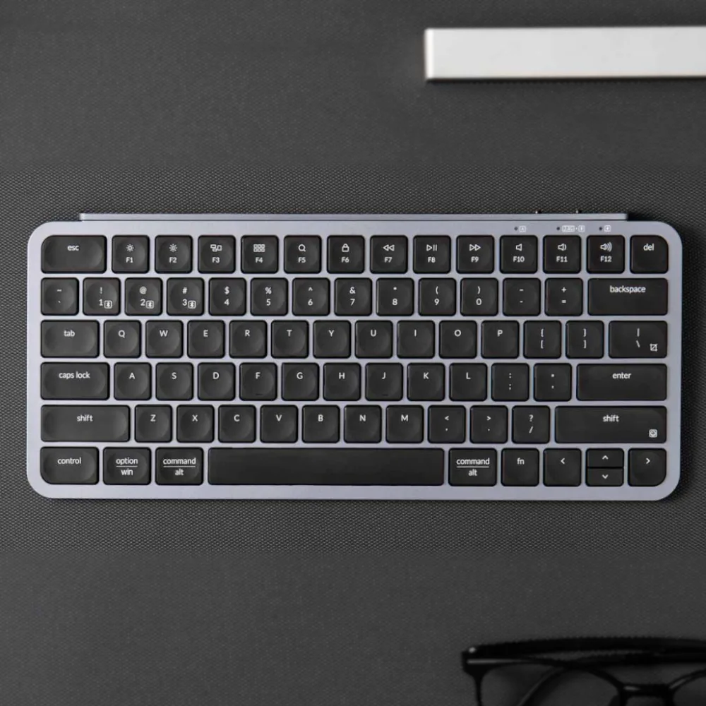 Keychron B1 Pro Ultra-Slim 75% Wireless Keyboard - Space Grey - Image 13