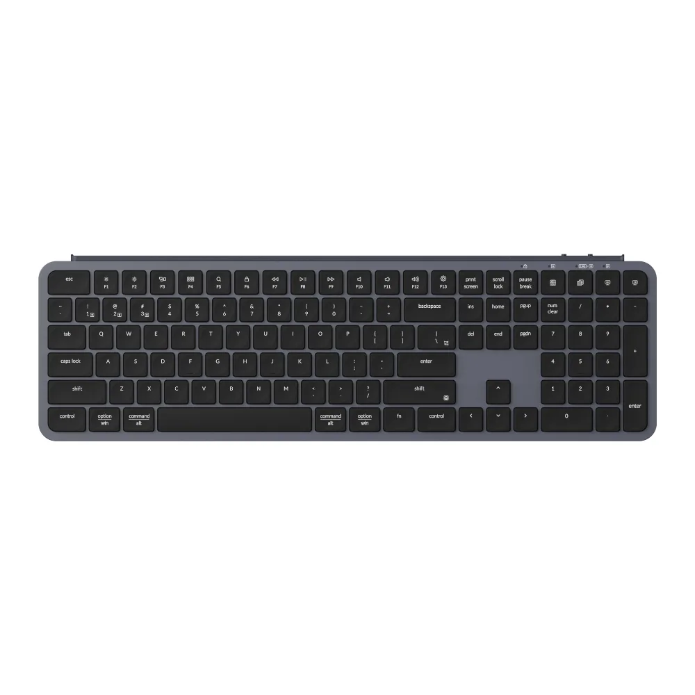 Keychron B6 Pro Ultra-Slim 100% Wireless Keyboard β Space Grey