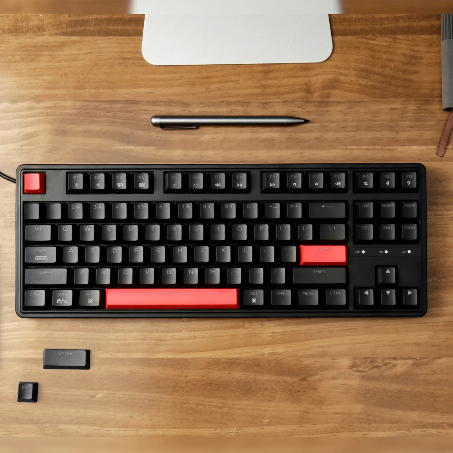 Keychron C3 Pro QMK/VIA Wired Mechanical Keyboard (80% Layout, Red Switches, ABS Keycaps) - Image 5
