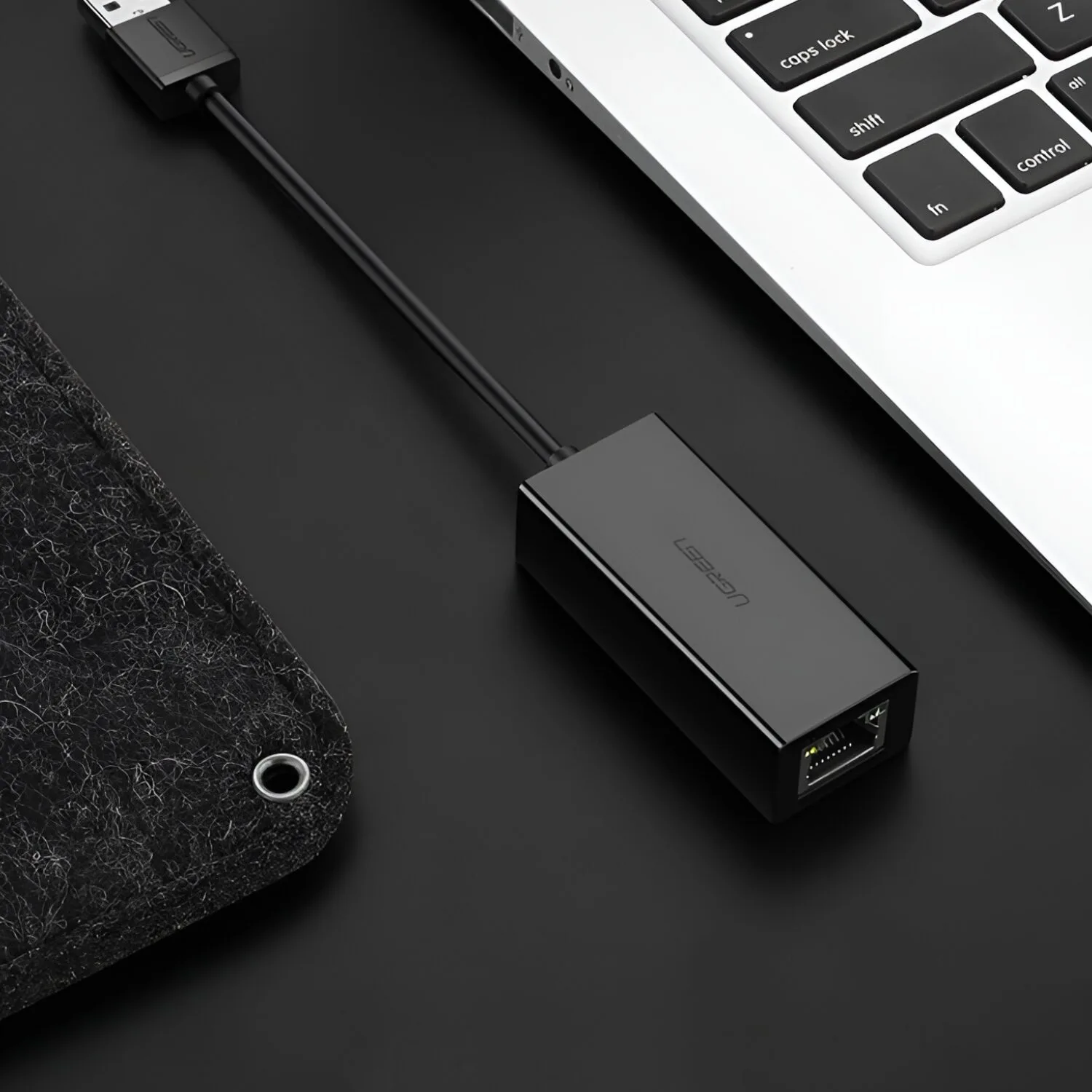 UGREEN CM111 USB3.0 to RJ5 Gigabit Ethernet Adapter - Black - Image 5