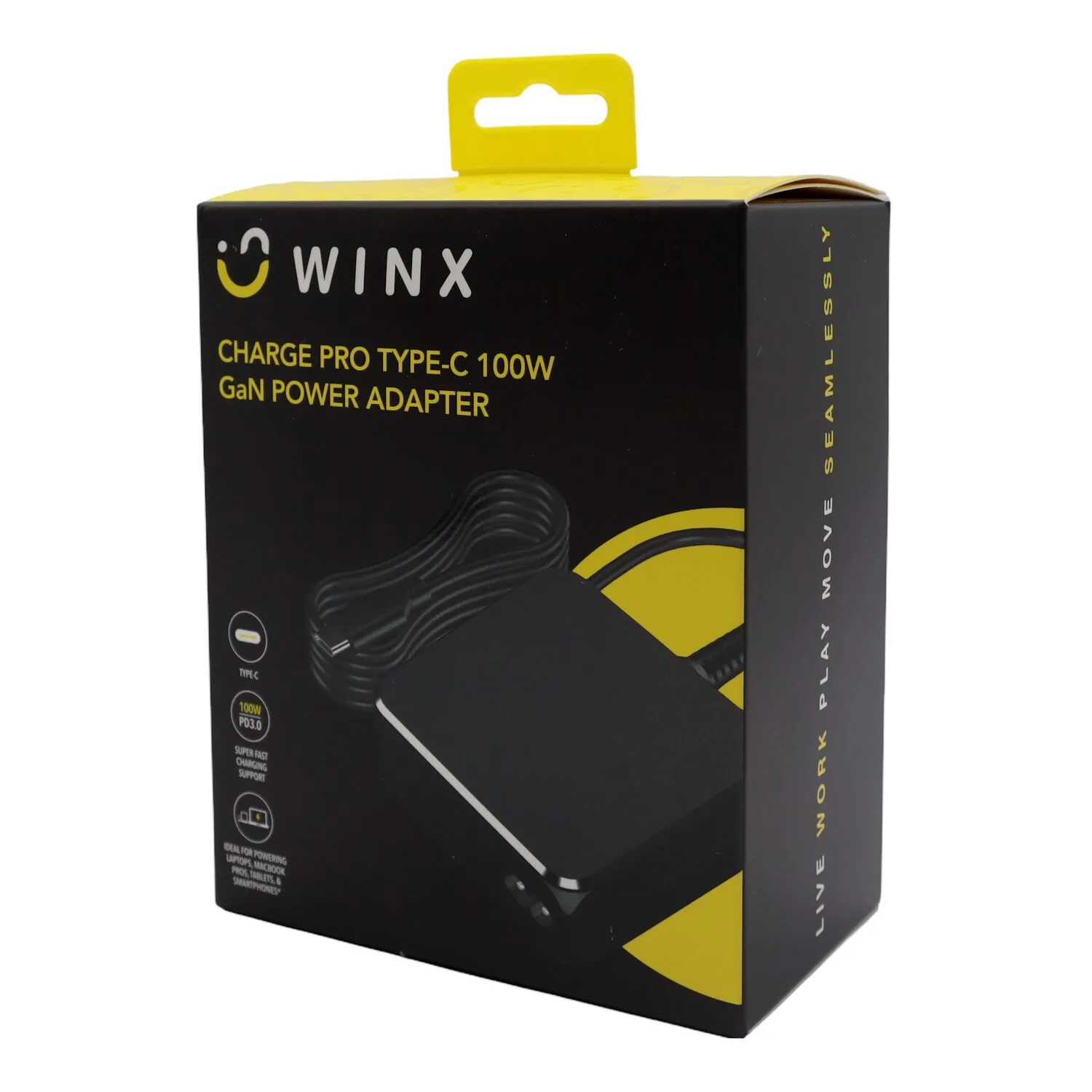 WINX CHARGE PRO TYPE-C 100W GaN POWER ADAPTER - Image 7