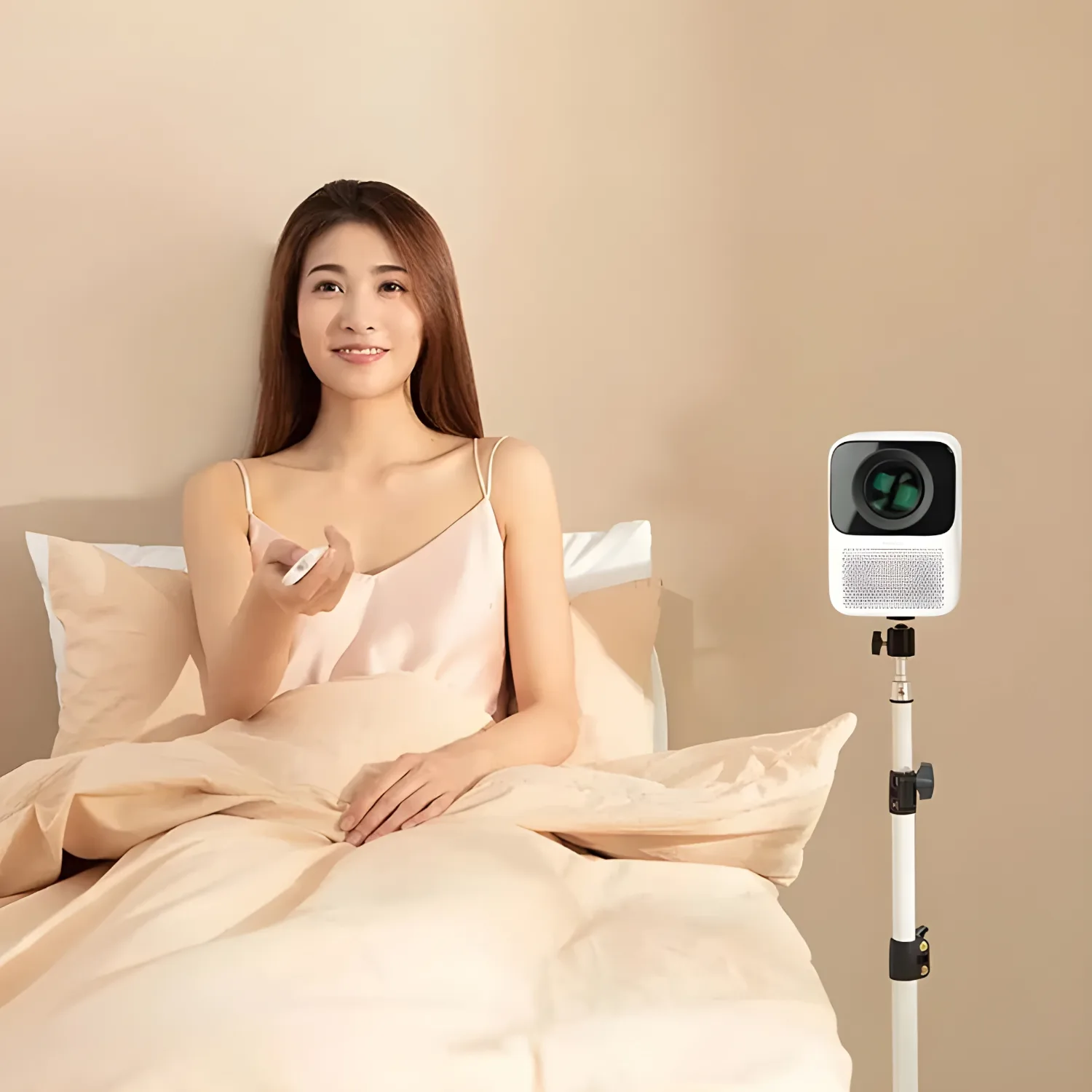 Wanbo Tripod Floor Stand - White - Image 4