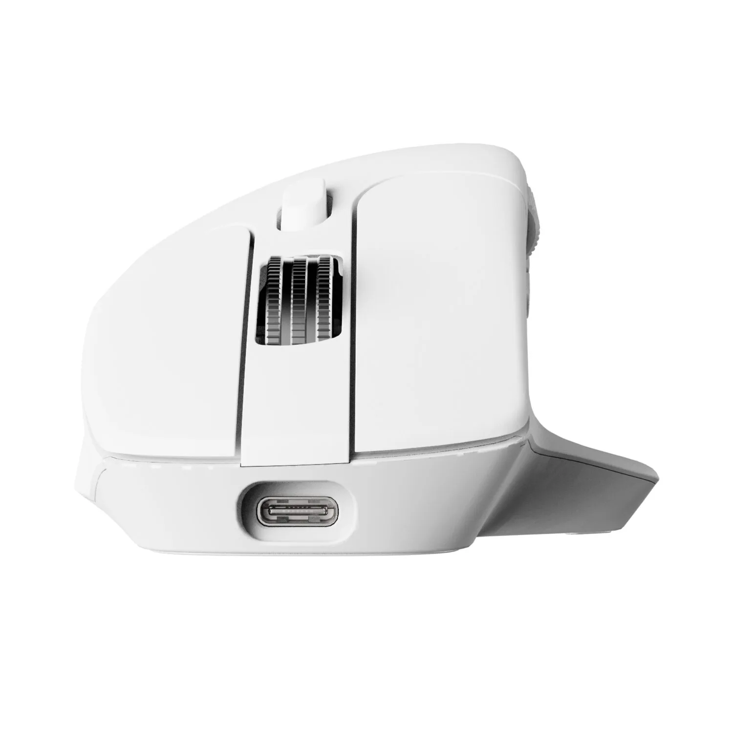 Keychron M6S-A24 PixArt 3950 8K 30000DPI Wireless Mouse (BT/2.4GHz/Wired) - White - Image 4