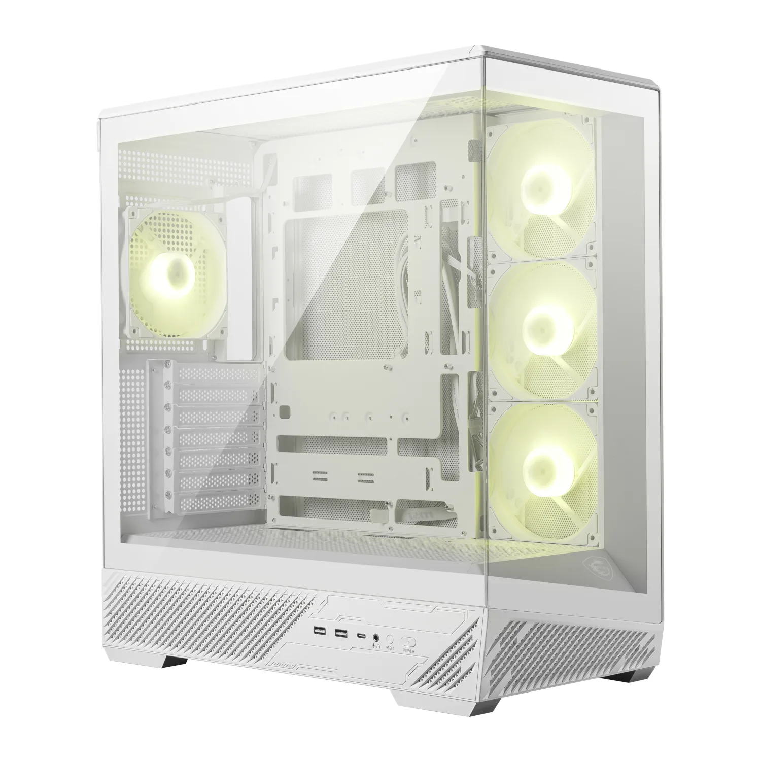 MSI MAG PANO 130R PZ ATX Gaming Chassis - White