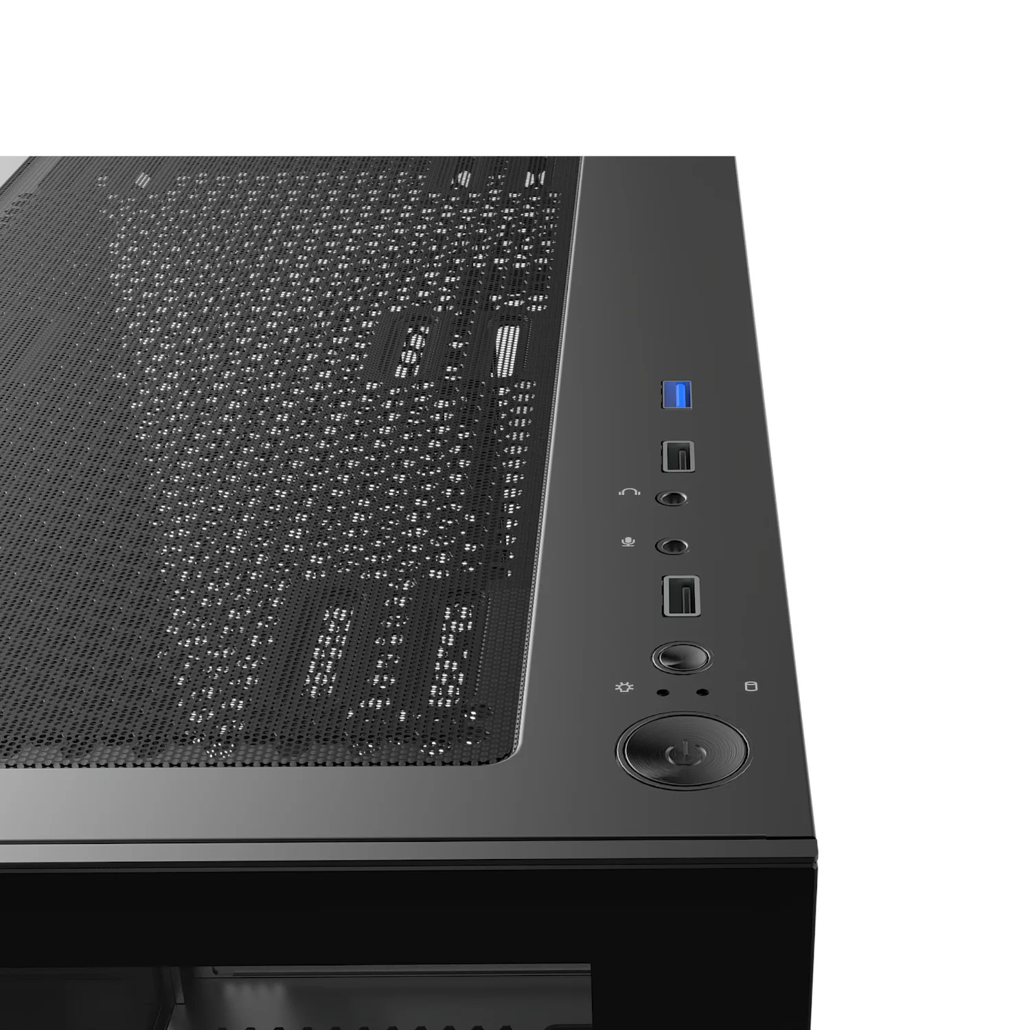 MSI PAG PANO M110A Micro-ATX Gaming Chassis – Black - Image 4