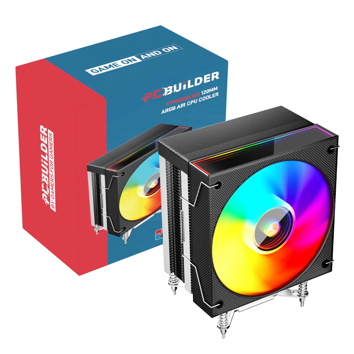 PCBUILDER CPU FAN TYPHOON ICE 120MM ARGB