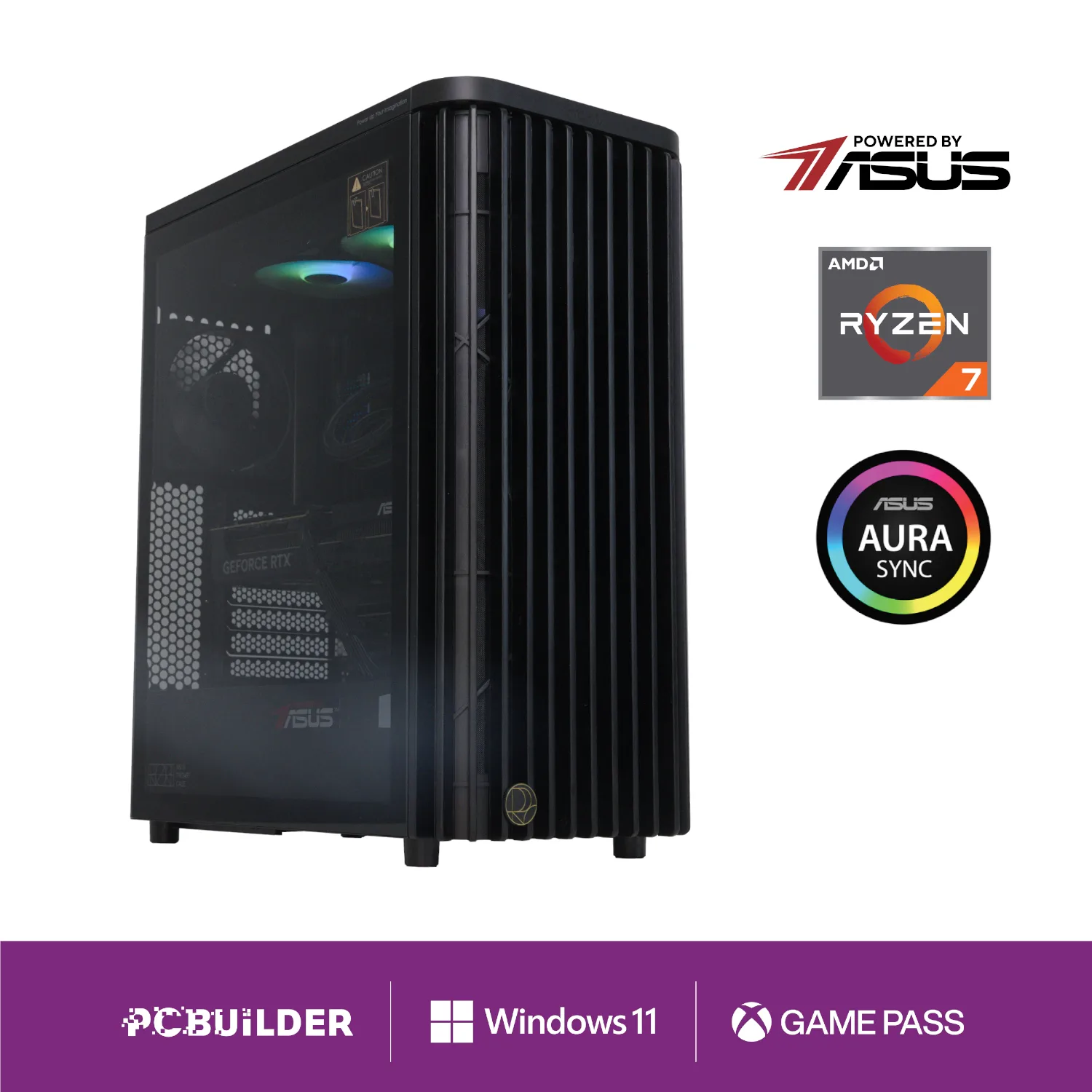 PCBuilder Ryzen 7 9700X MONET Windows 11 Creator PC