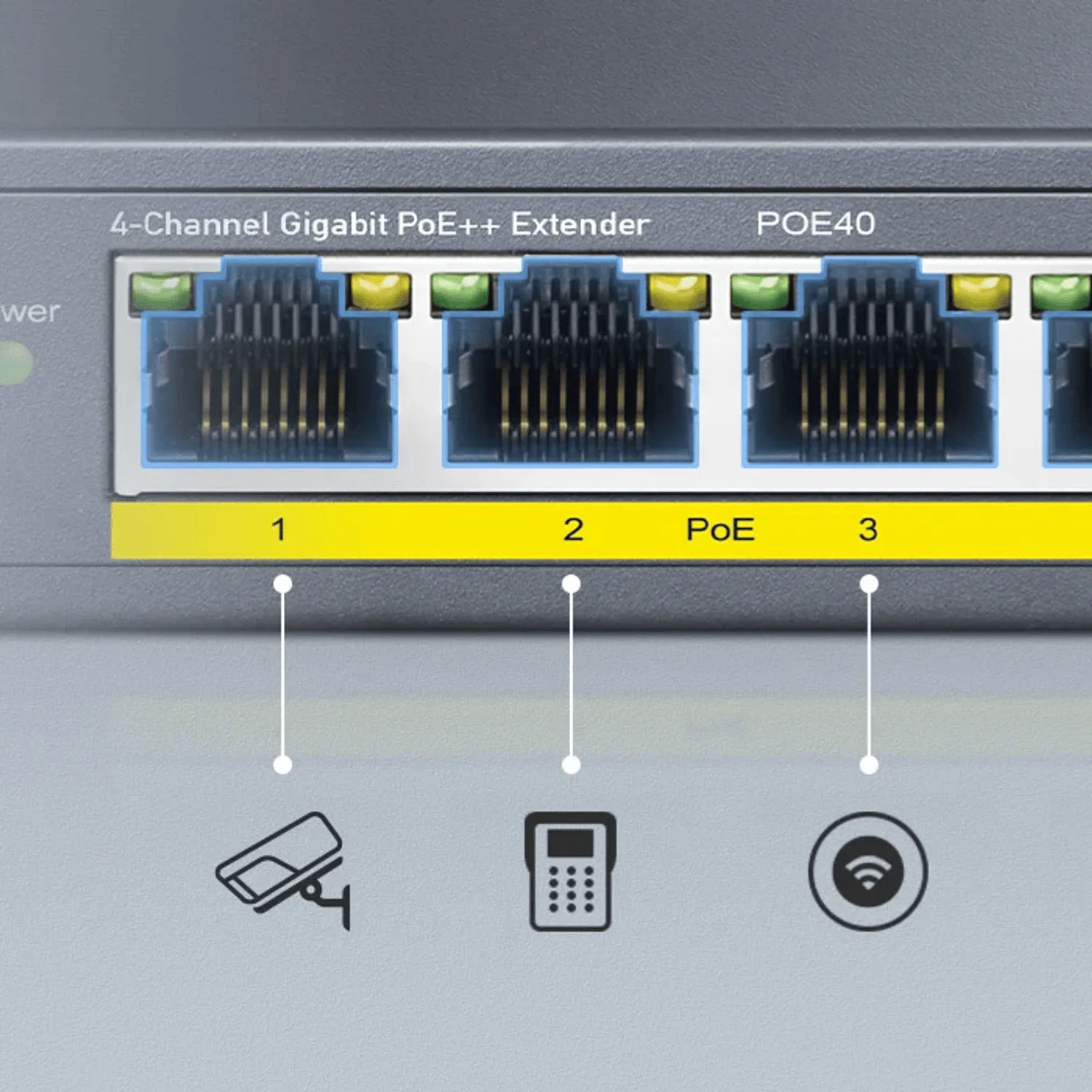 Cudy 4 Port Gigabit PoE 1x PoE Input 60W Switch - Image 5