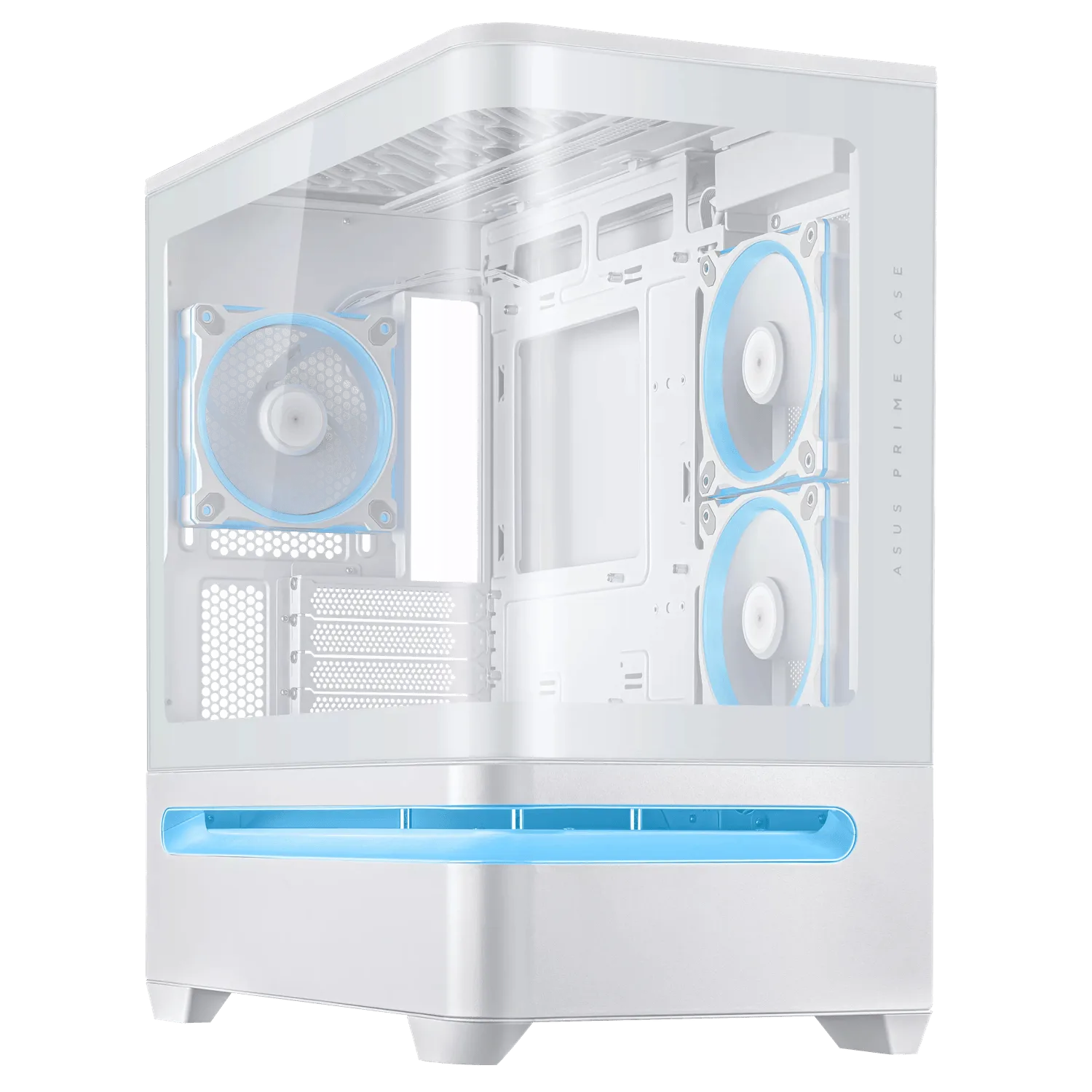 ASUS Prime AP202 ARGB mATX White Chassis