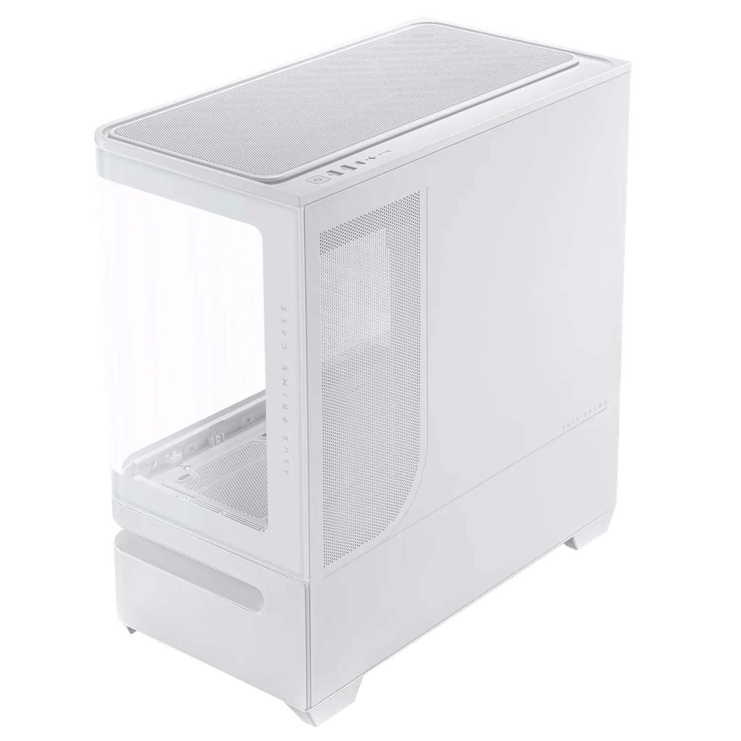 ASUS Prime AP202 ARGB mATX White Chassis - Image 3