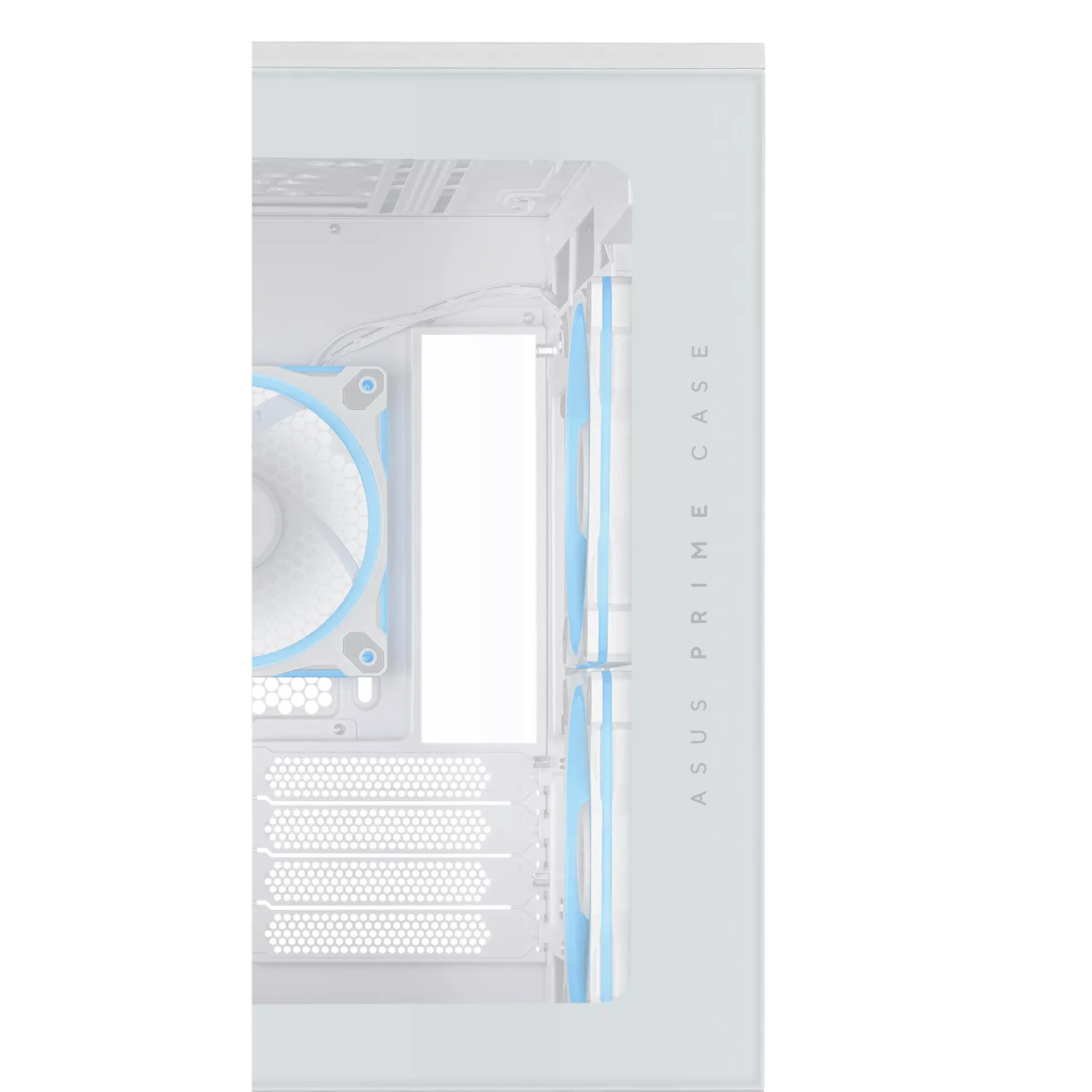ASUS Prime AP202 ARGB mATX White Chassis - Image 4
