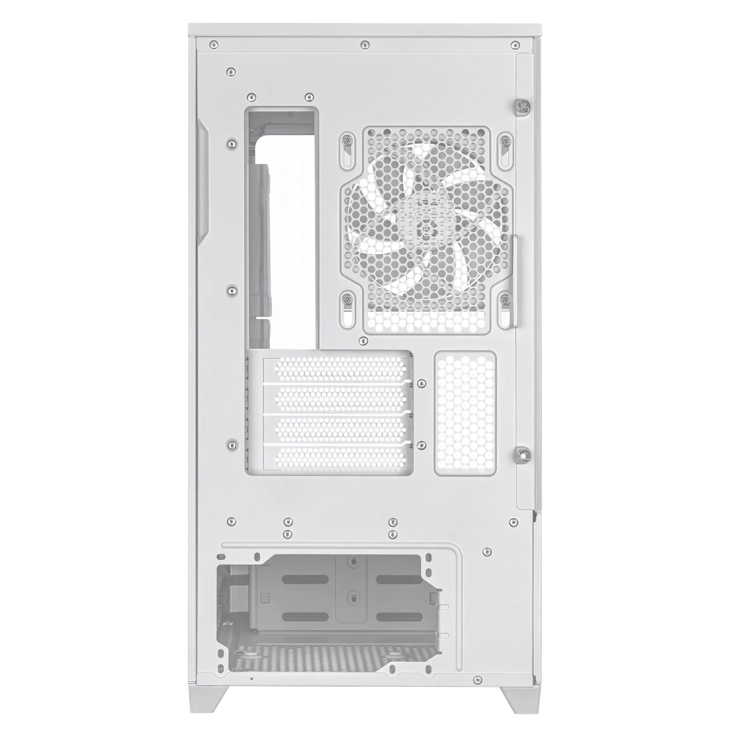 ASUS Prime AP202 ARGB mATX White Chassis - Image 6