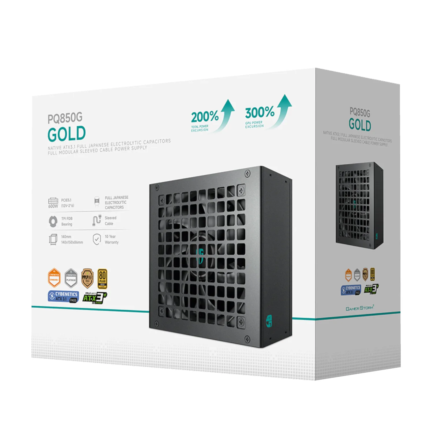 DeepCool PQ850G Series 850W 80 PLUS Gold Modular Power Supply - Image 6