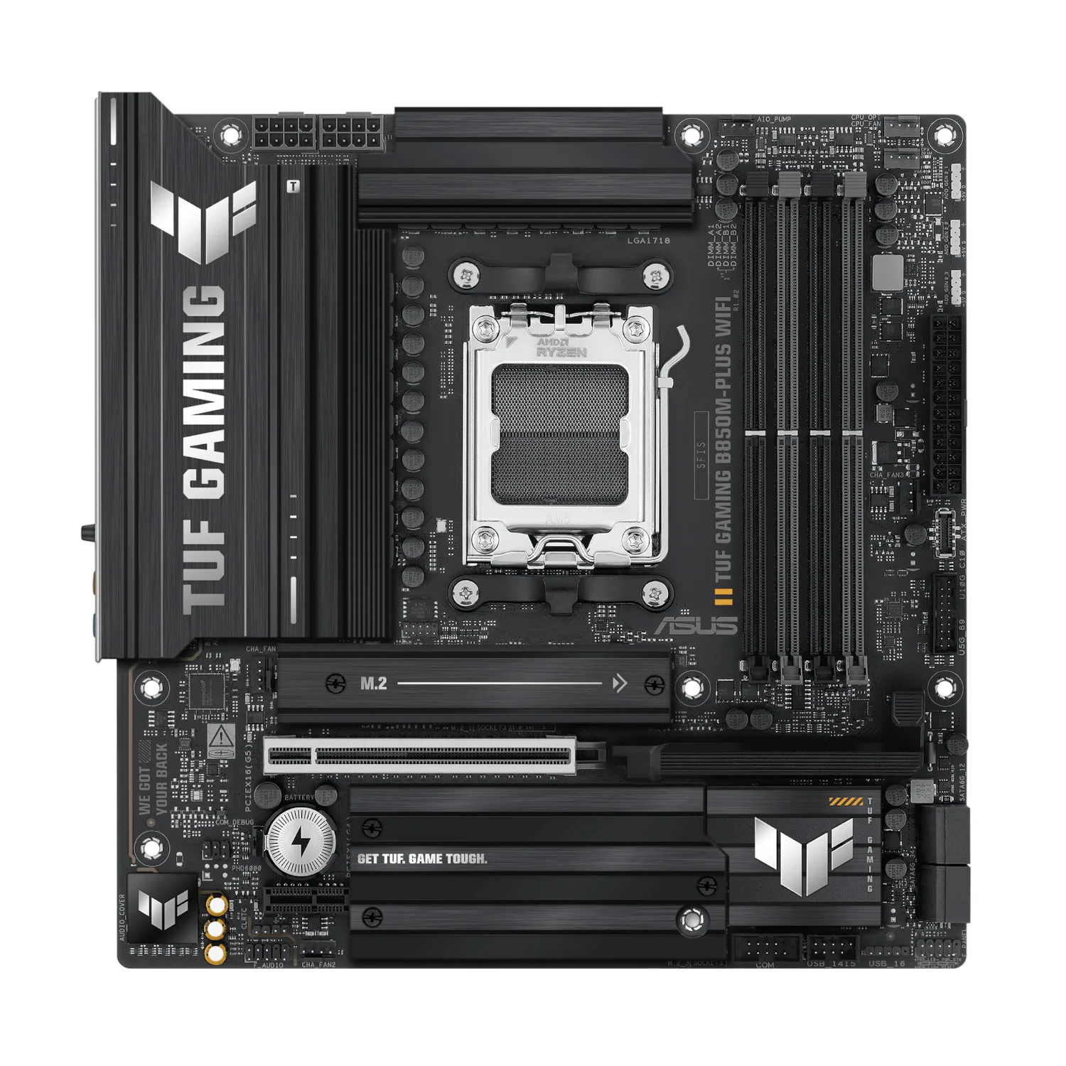Asus TUF Gaming B850M-PLUS WIFI AM5 Micro ATX Gaming Motherboard - Image 2