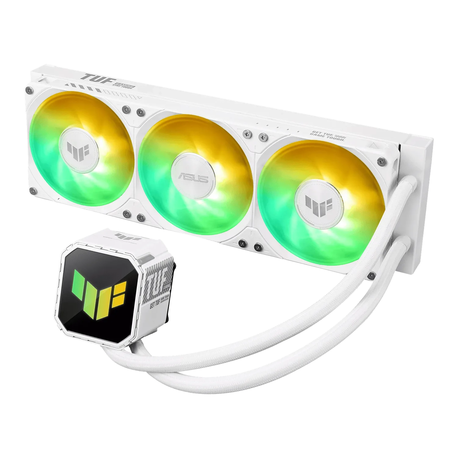 ASUS TUF Gaming LC III 360 ARGB White Edition Liquid CPU Cooler - Image 3