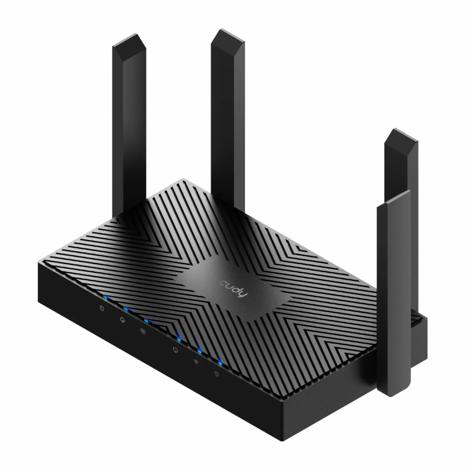 Cudy AX3000 5-Port Gigabit Dual-Band Wi-Fi 6 Mesh Router – Black - Image 2