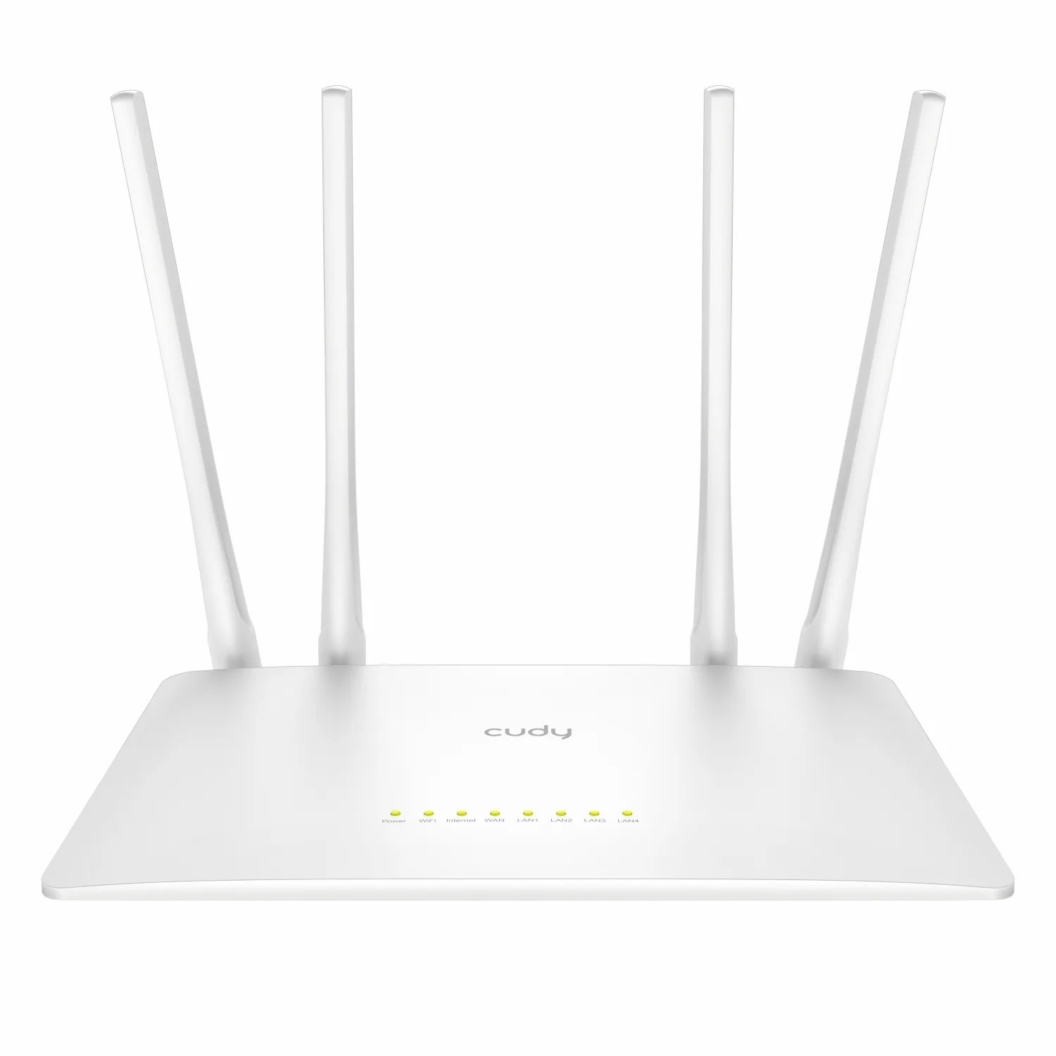 Cudy WR300S 300Mbps 5-Port Wi-Fi 4 Router – White