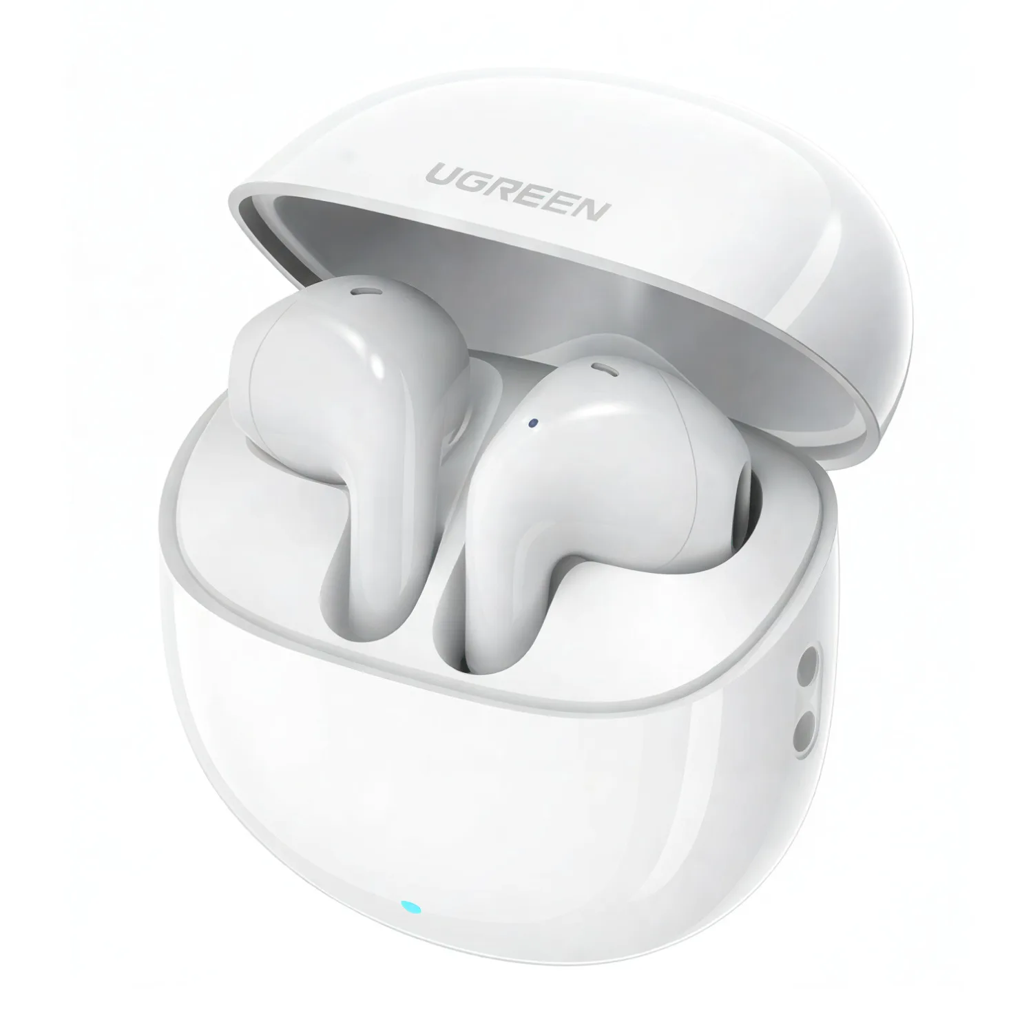 UGREEN Lightbuds Basic Earphones (Semi In-Ear)–White