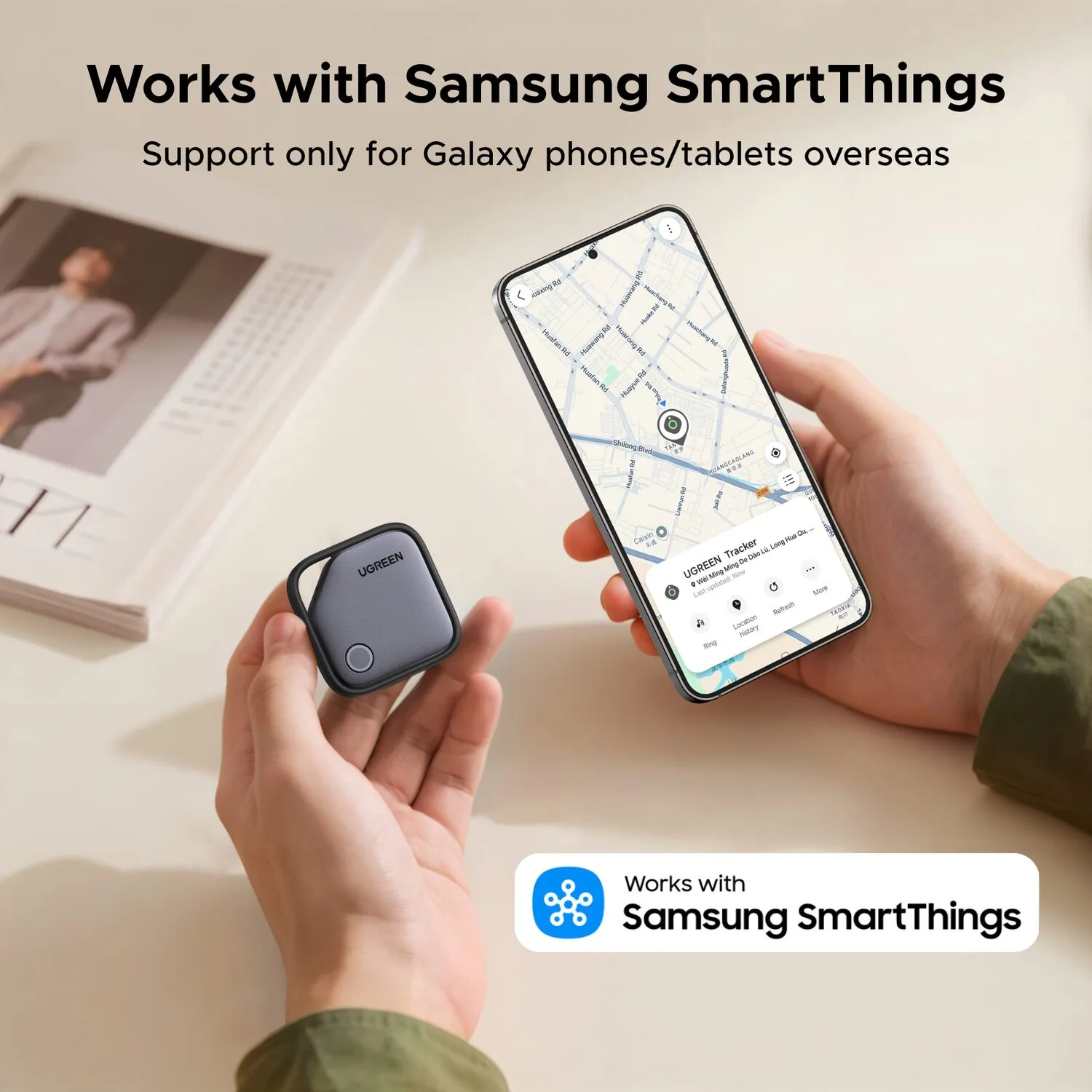 UGREEN Smart Finder Tag Tracker - for Samsung Galaxy Only - Image 4